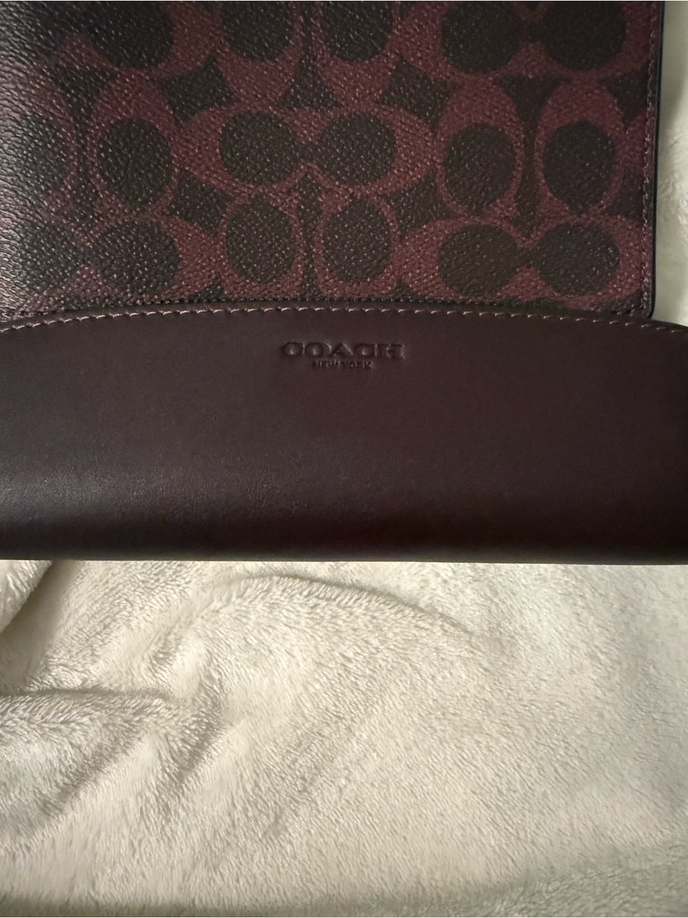 ♥️COACH Black Currant Notebook & Pencil Case Set🖤 - Picture 3 of 12